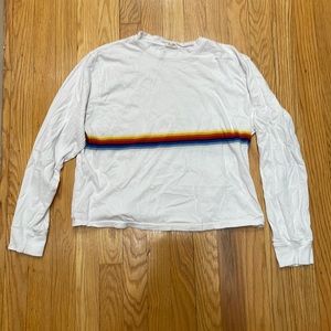Brandy Melville Rainbow Design Shirt